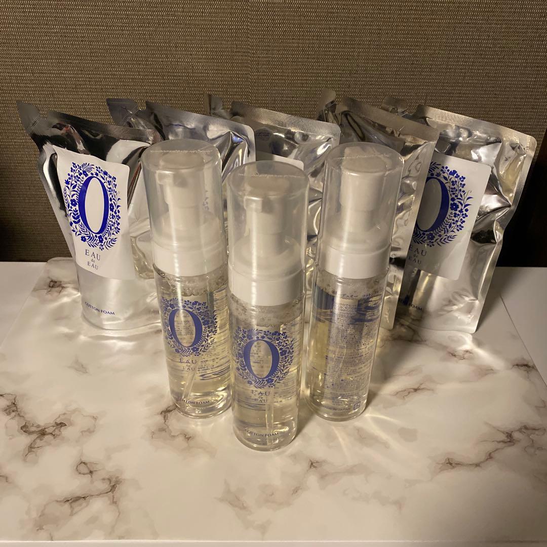 オーデュオーコットンフォームMM 洗顔料 200ml×3本 + リフィル5袋