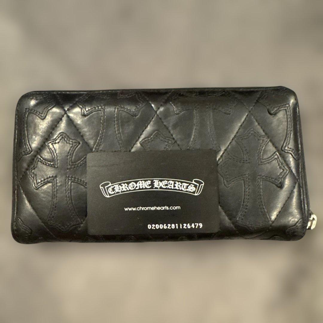 ★年内限定割引★【美品】クロムハーツ セメタリーキルテッド クロス