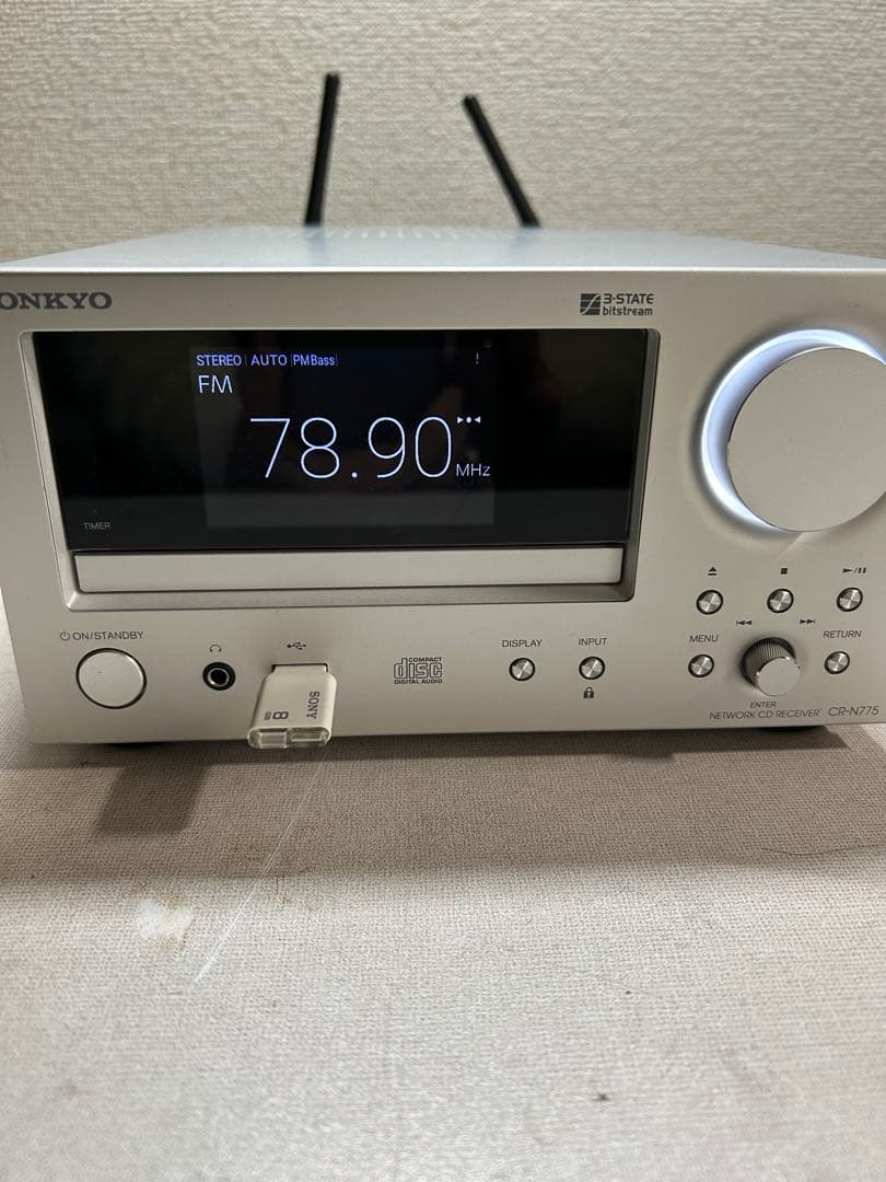 B17 整備ONKYO CR-N775 (S) ハイレゾネットワークレシーバー