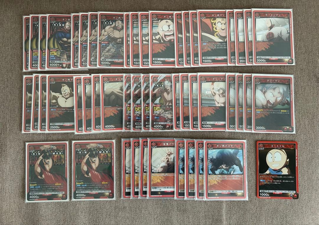 ユニオンアリーナ　キン肉マン　赤デッキ