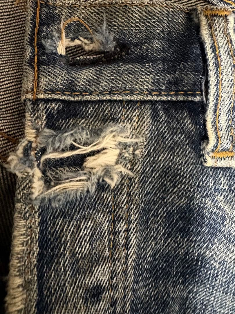 【超美色　W35】70s リーバイス501 66前期/検ビッグE 501 X X