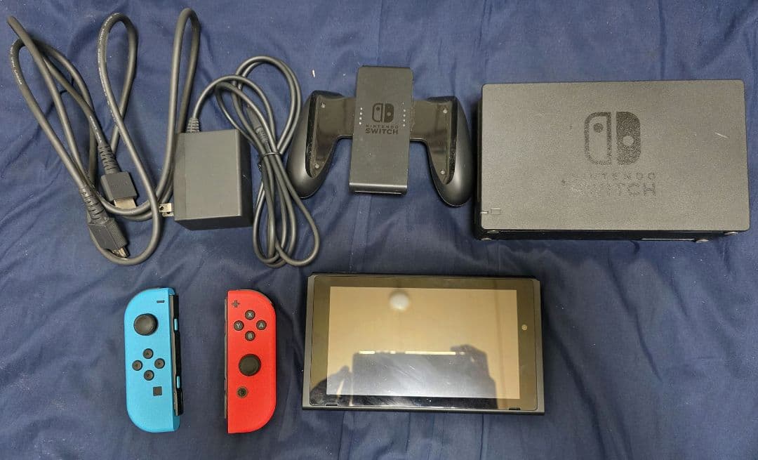 Nintendo Switch 本体 青/赤 プロコントローラー付き