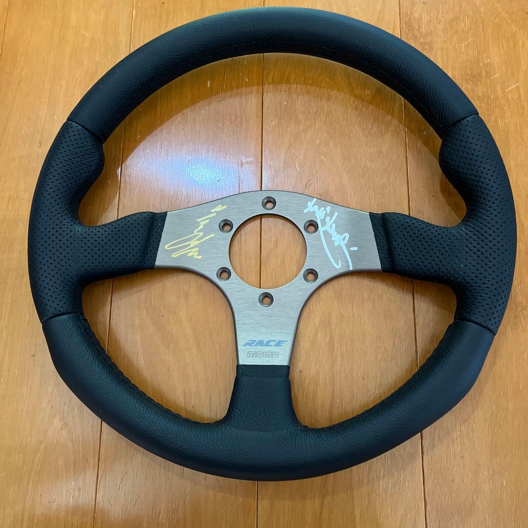 MOMO RACE 32φ 320mmモモステ 土屋圭市 道上龍