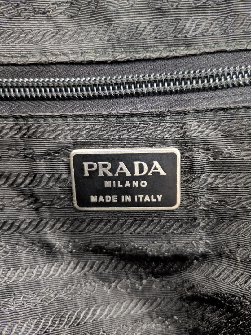 PRADA 　プラダ　ボストンバッグ　三角ロゴ　テスートナイロン　3431