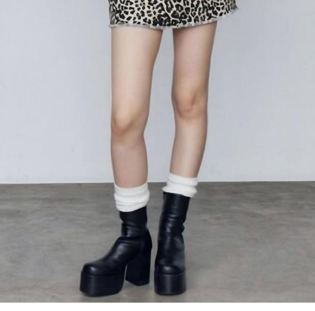 【最終値下げ】EMODA ラウンドサイドゴアブーツ Sサイズ