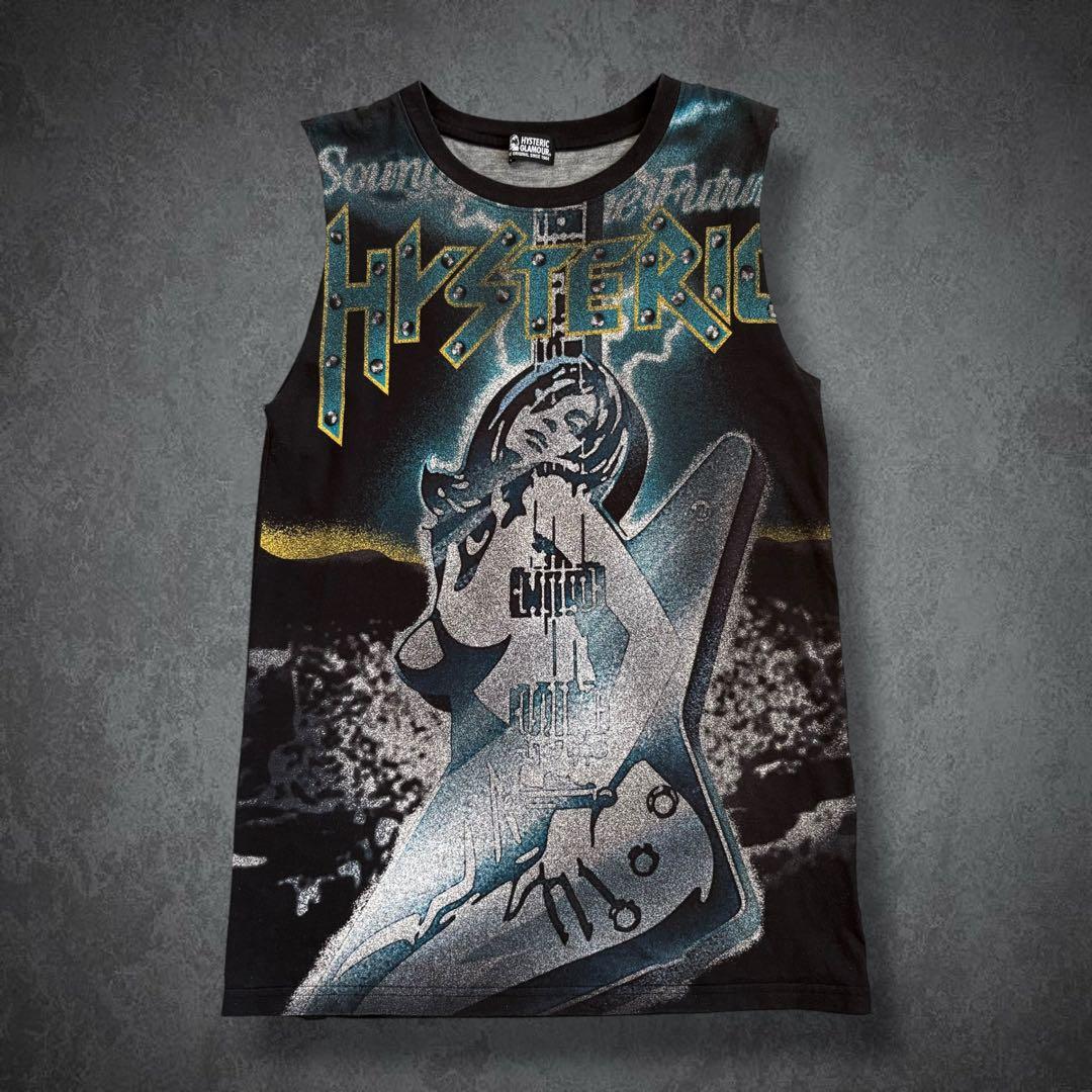 HYSTERIC GLAMOUR ヒスガール タンクトップ y2k 平成 ギター