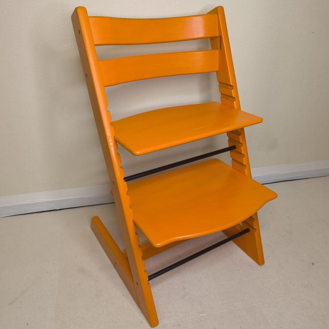 ストッケ　トリップトラップ　オレンジ シリアル4