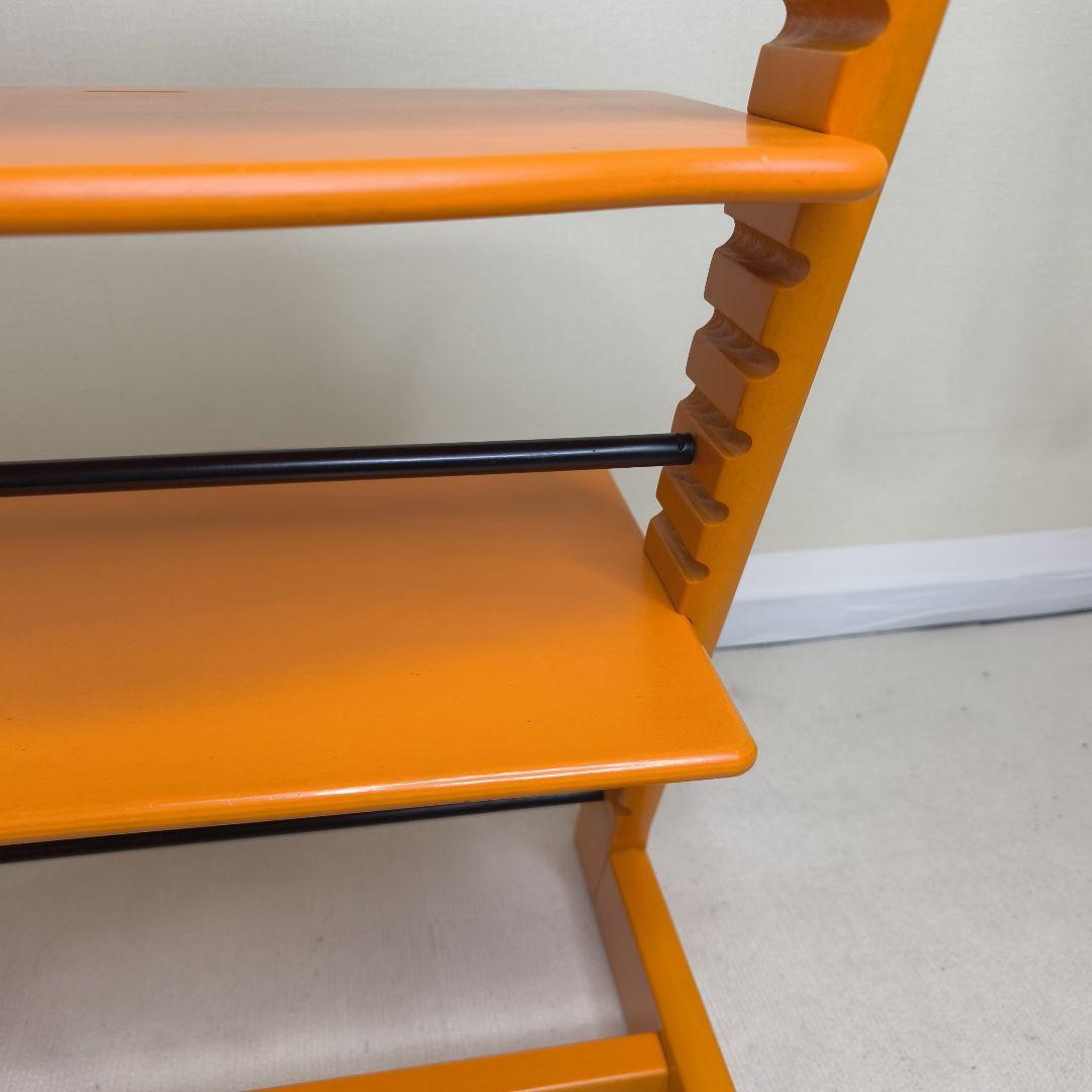 ストッケ　トリップトラップ　オレンジ シリアル4