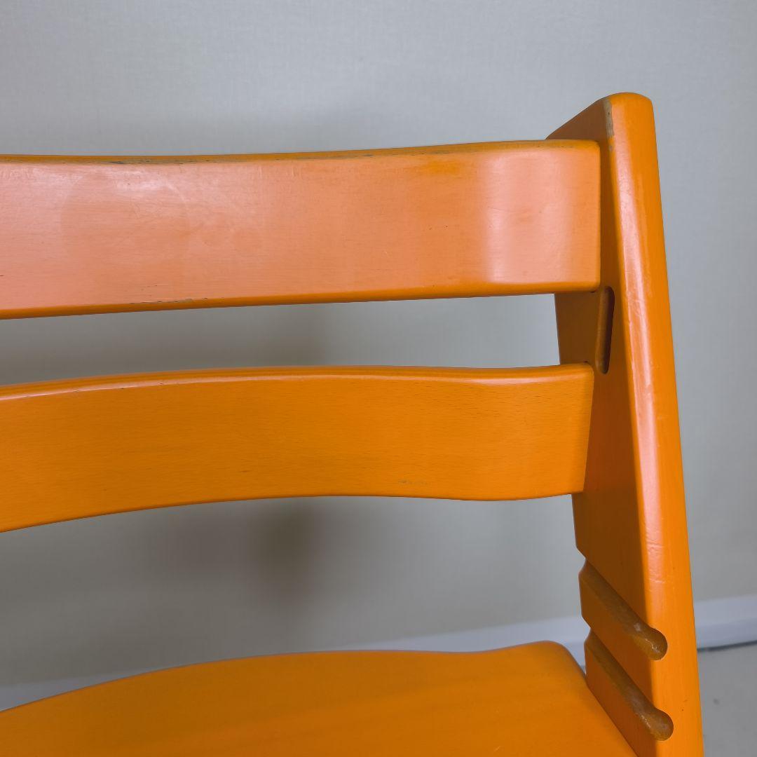 ストッケ　トリップトラップ　オレンジ シリアル4