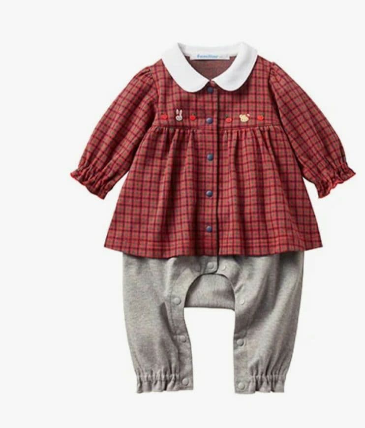 ファミリア 未使用 カバーオール