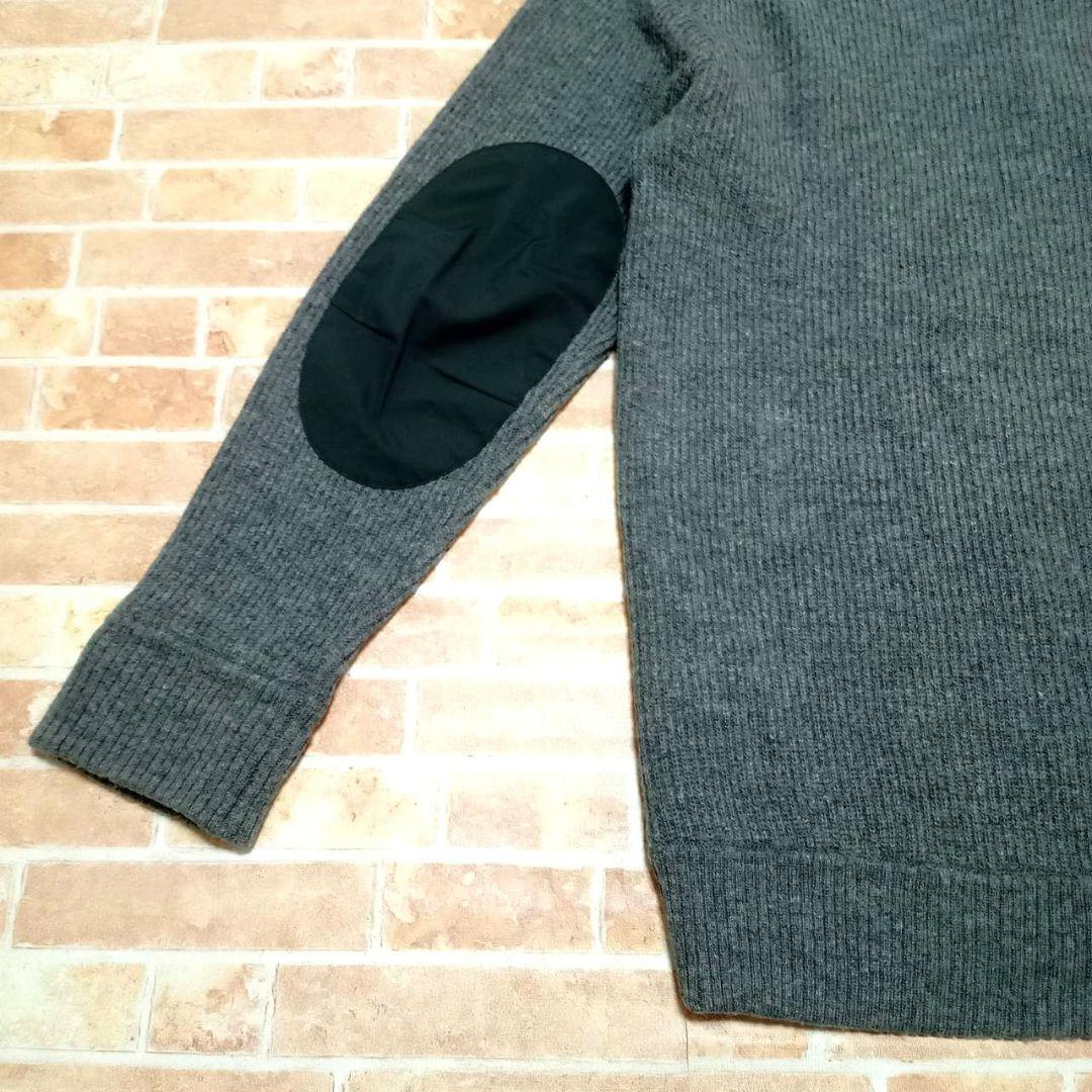 モンベル ミッテルレギ フルジップセーター 　グレー　メンズL