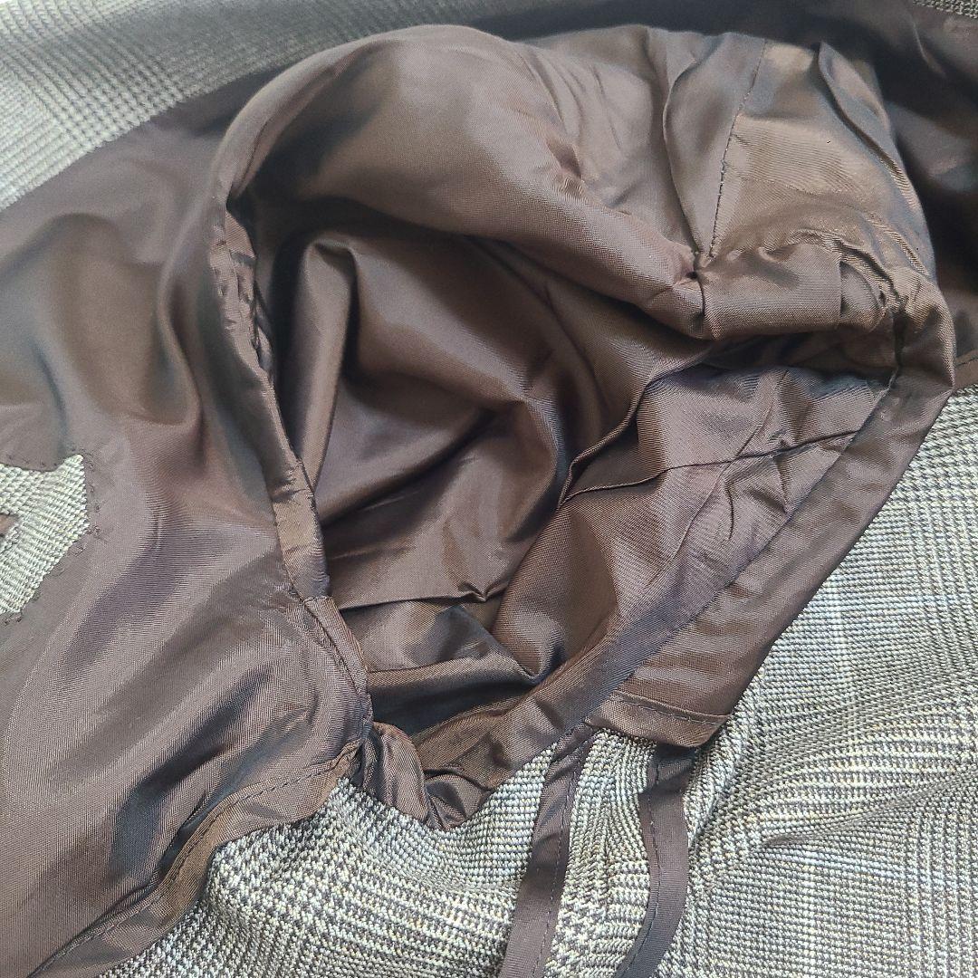 タリアトーレ　グレンチェック　テーラードジャケット　ジレ　2点セット　52