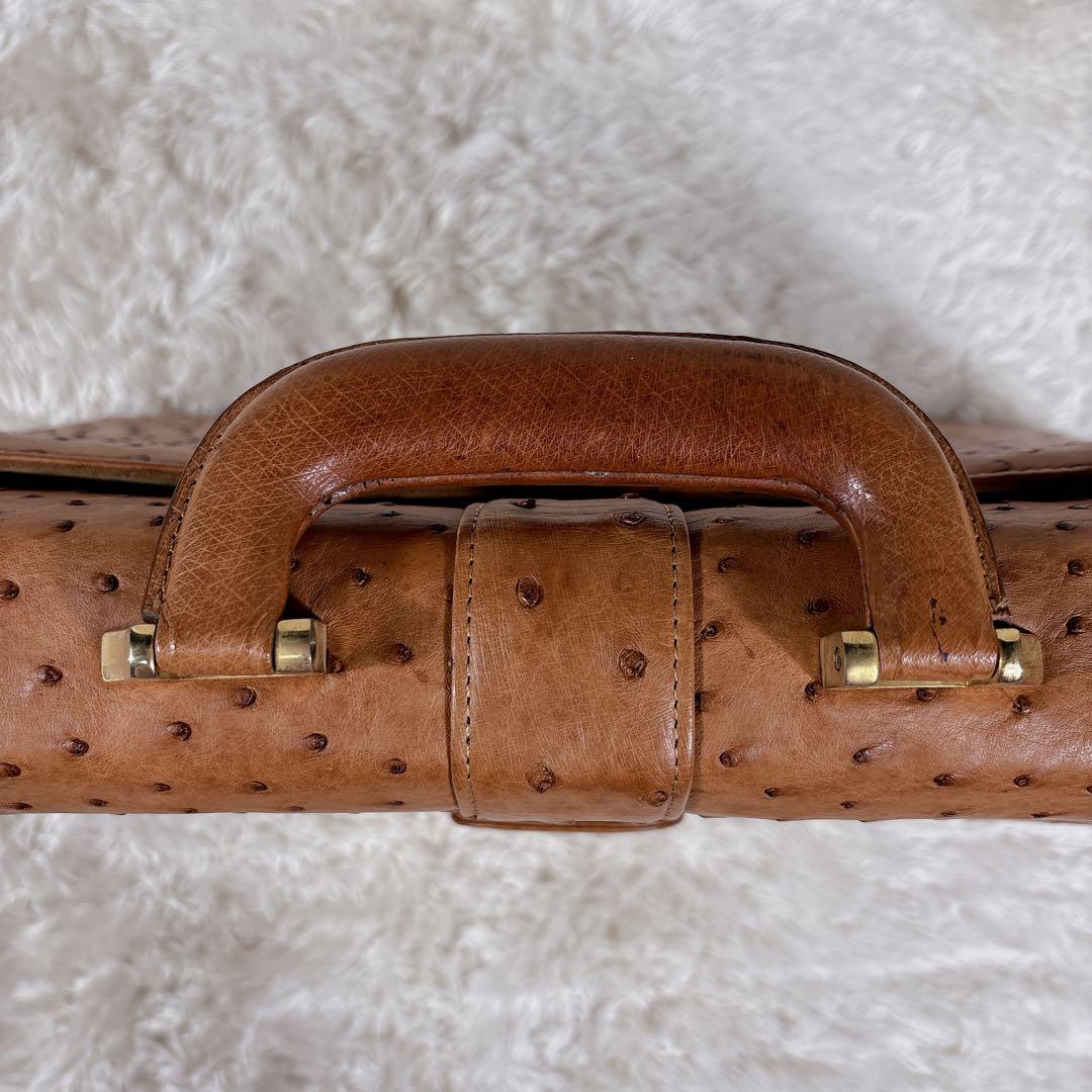 ビジネスバック オーストリッチ エキゾチックレザー JRA