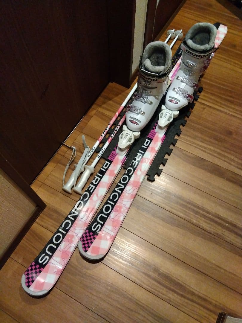 人気♡PURECONSCIOUS/レディース用/スキーセット/メンテ・WAX済み