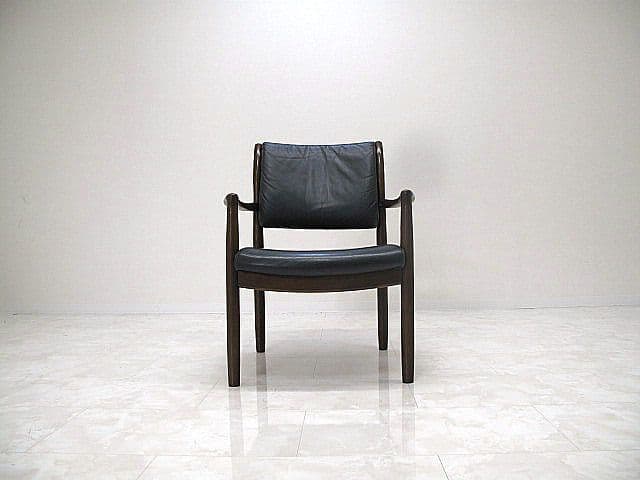 飛騨産業/HIDA/キツツキ　「クレセント」アームチェア　　ラウンジチェア