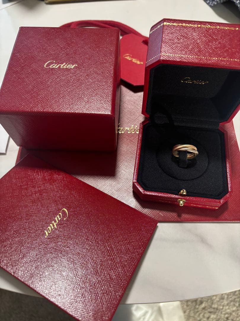 Cartier トリニティリングSM スモール 48 8号