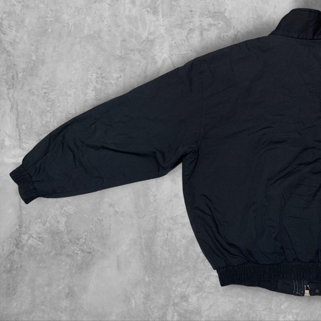 KING LOUIE 中綿ワークジャケット 2XL 黒 USA製 企業刺繍 古着