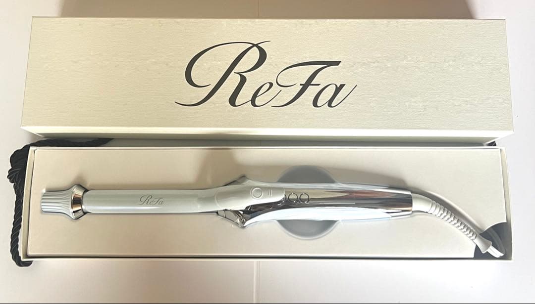 未使用 保証有 正規品 リファ カールアイロン プロ ホワイト