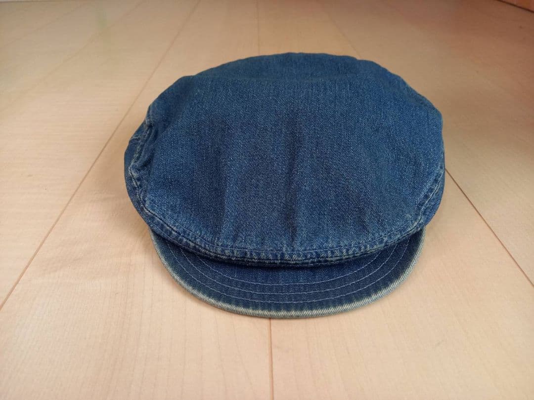 RRL　デニム　ワークキャップ　三ツ星タグ　ジャケット　キャップ　ベルト
