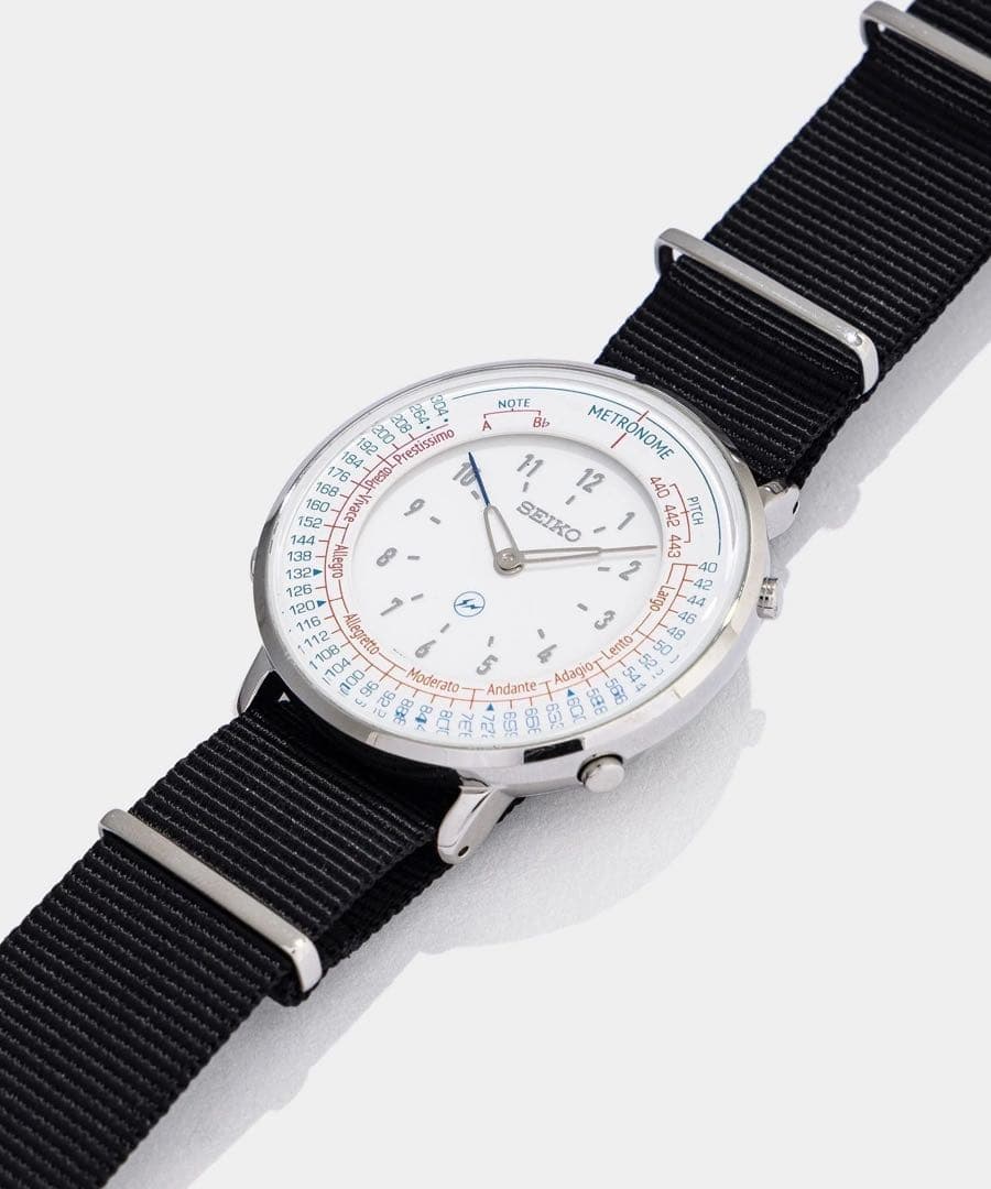 時計 WHITE SEIKO FRAGMENT METRONOME WATCH