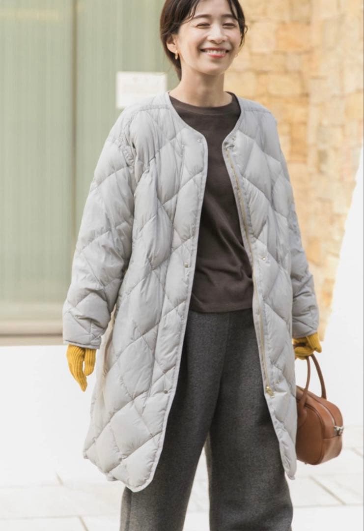 美品✨ URBANRESEARCH DOORSライトダウンキルトロングコート