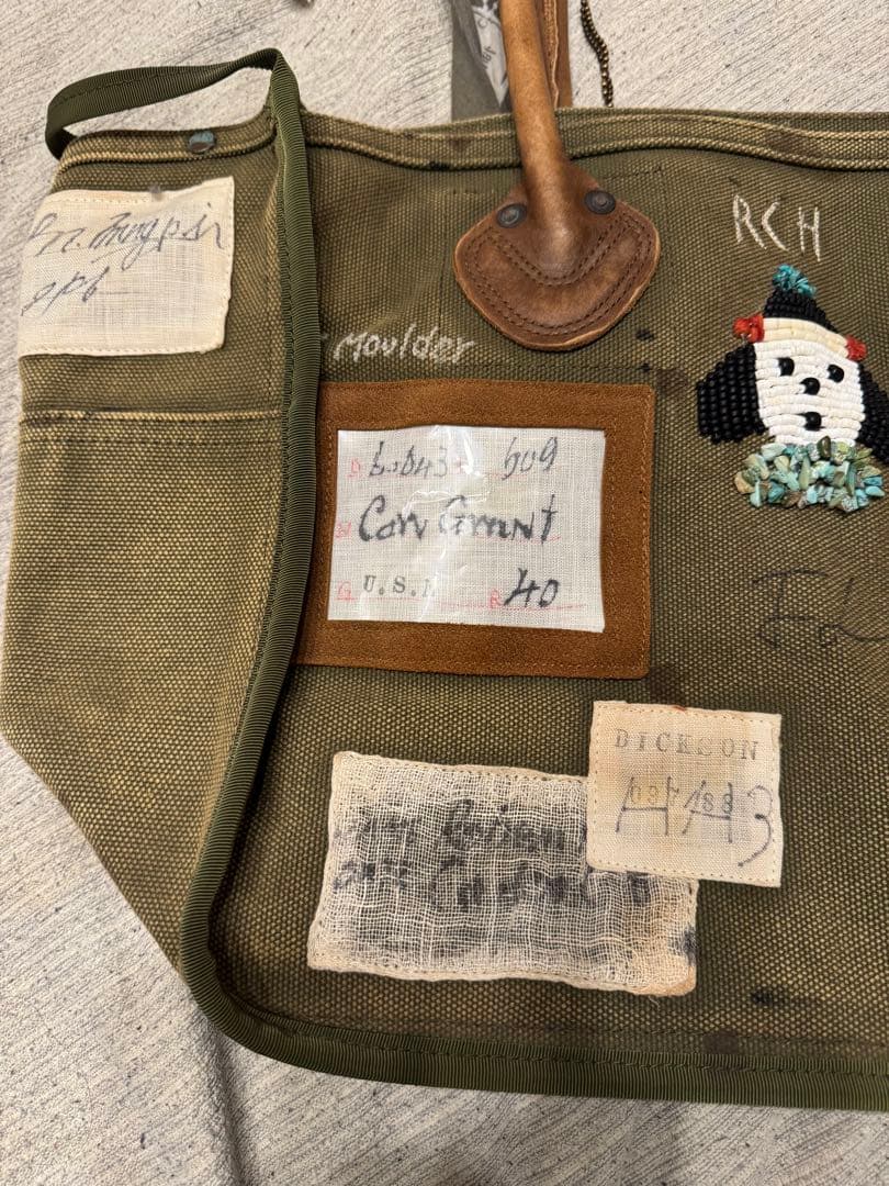 a*o様 kapital kountry 4号アーミーキャンバス ミルクバッグ