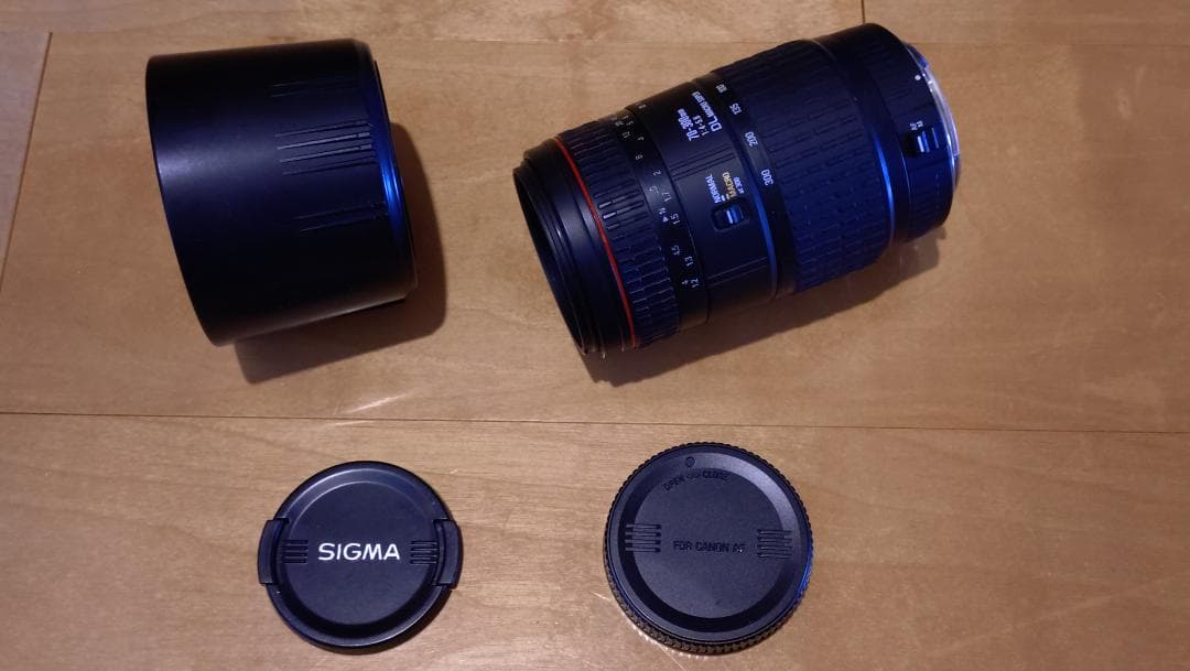 【中古品】キヤノン用　シグマ70-300mm望遠レンズ　EOS Kiss