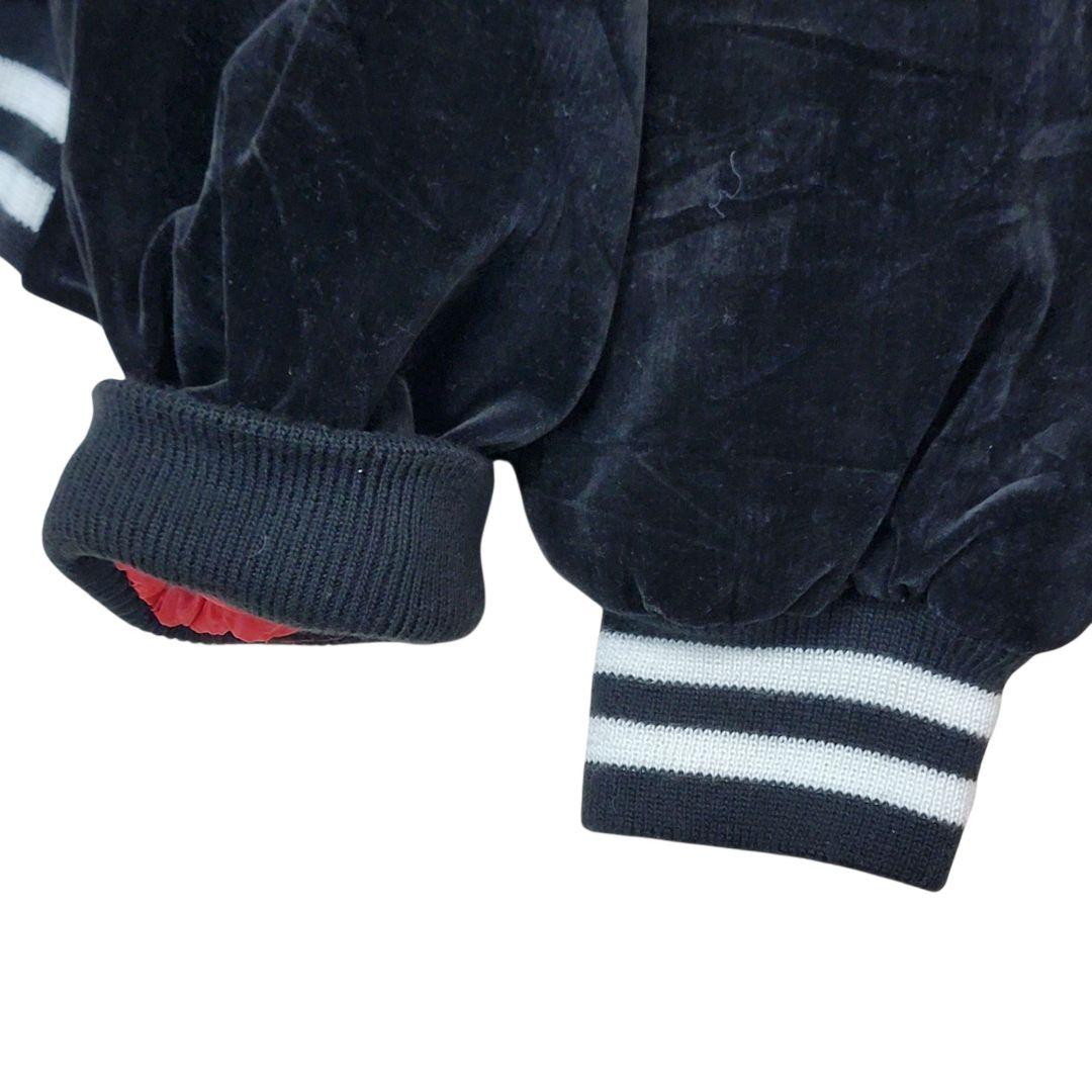 別珍 横須賀 ドブ板購入 ハンドメイド 龍 鳳凰刺繍 スカジャン F ベロア