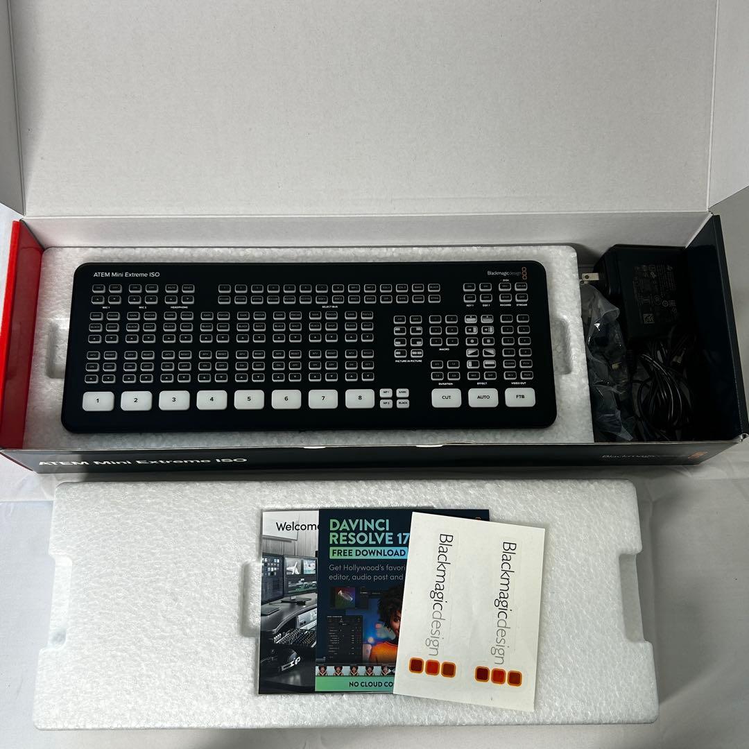 ATEM Mini Extreme ISO ライブストリーミング機器