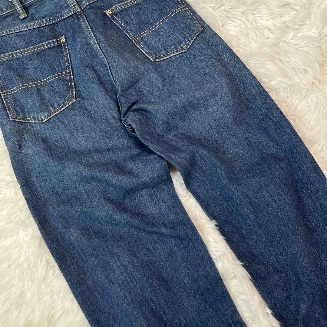 chimala チマラ デニム パンツ ダメージ加工 セルビッチ 赤耳 26