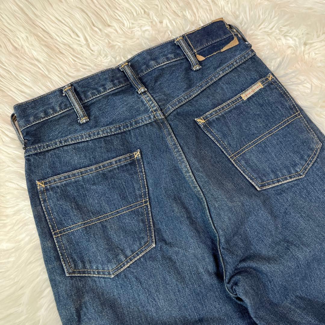 chimala チマラ デニム パンツ ダメージ加工 セルビッチ 赤耳 26