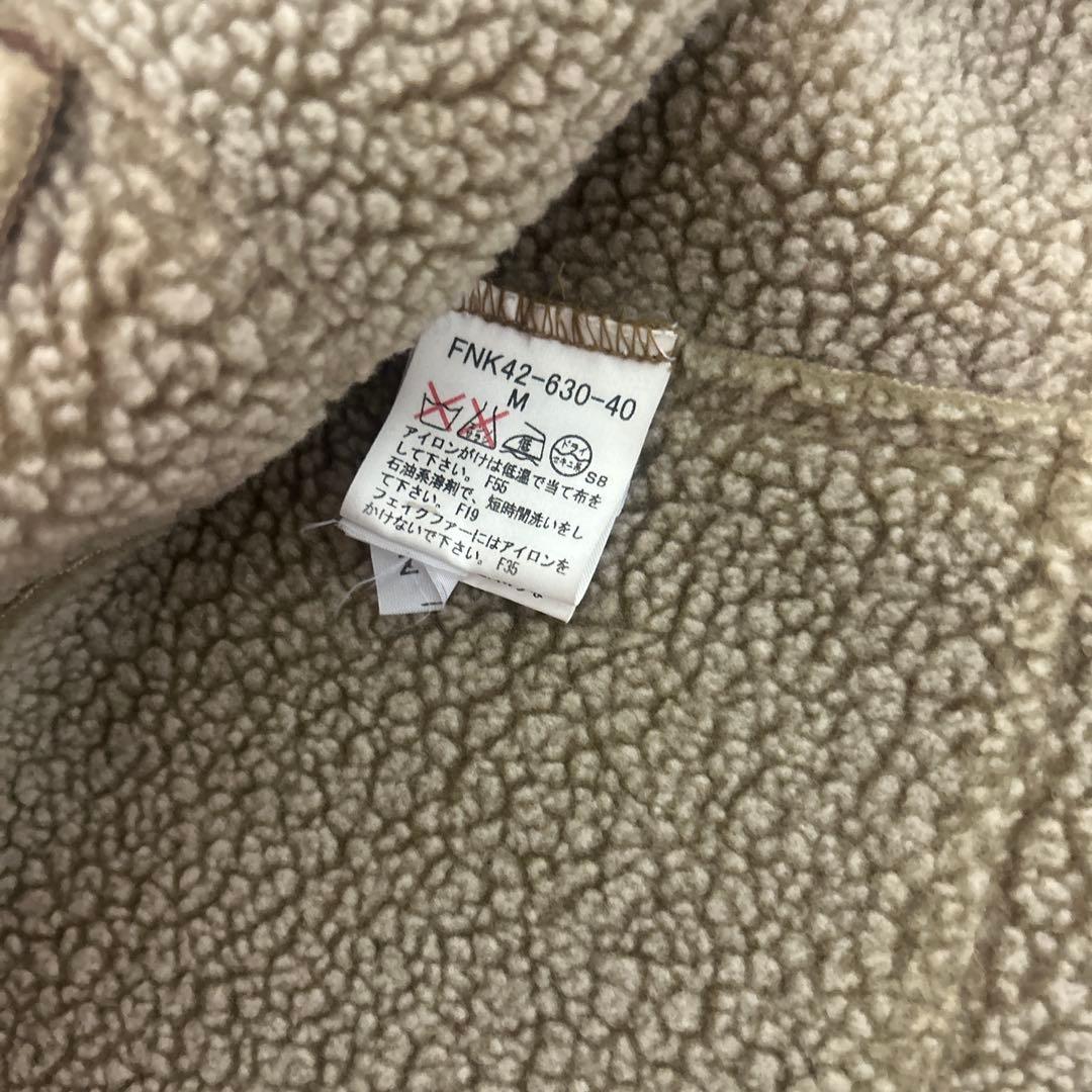 【極美品】バーバリー ブルーレーベル ムートン風コート ホースロゴ　ダブル