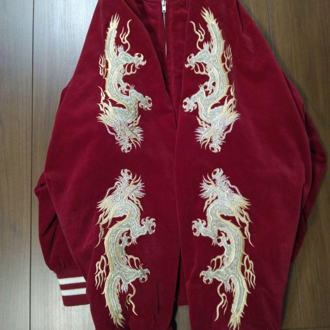 【人気】90's OLD・SOUVENIR JACKET