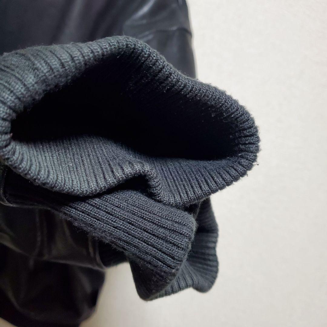 アダムパテック ゴートレザージャケット MA1 本革 山羊革