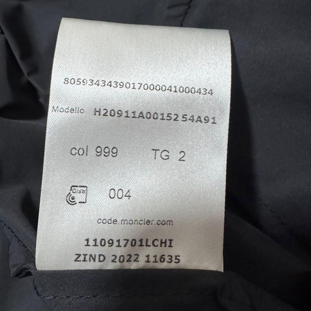 極美品！L相当！モンクレール 23AW FETUQUE ナイロンジャケット 2