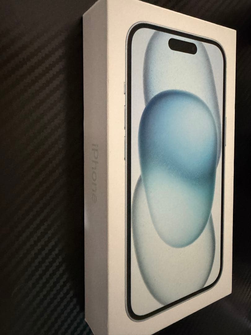 【美品】Apple iPhone 15 ブルー 128GB