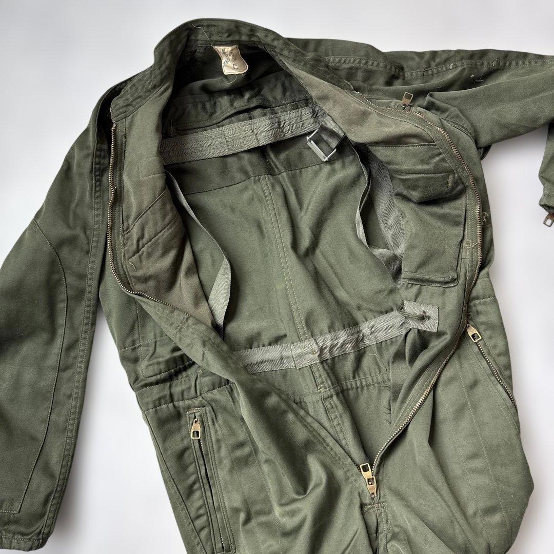 ★超希少　70s初期　フランス軍　ARMY カバーオール　ジャンプスーツ　つなぎ
