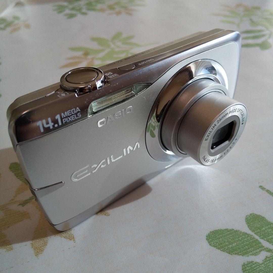 【動作良好】CASIO EXILIM EX-Z550 シルバー SDカード付き