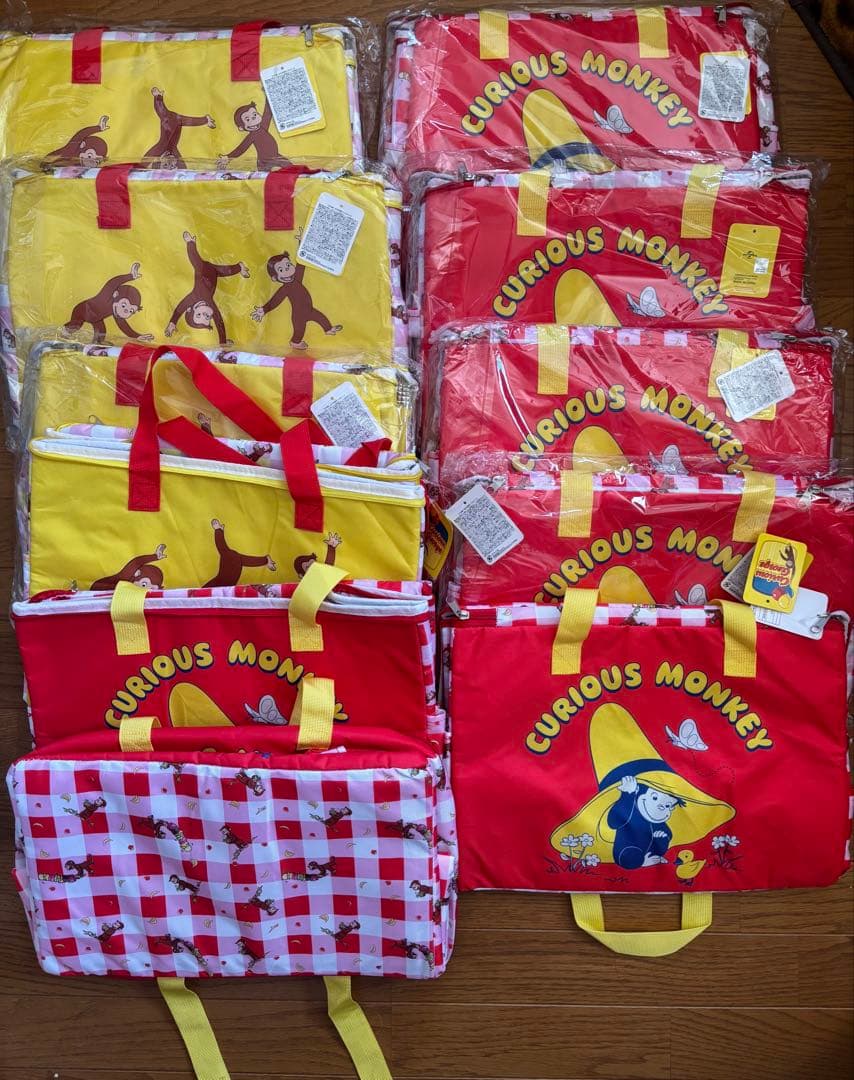 おさるのジョージ保冷バッグ まとめ売り