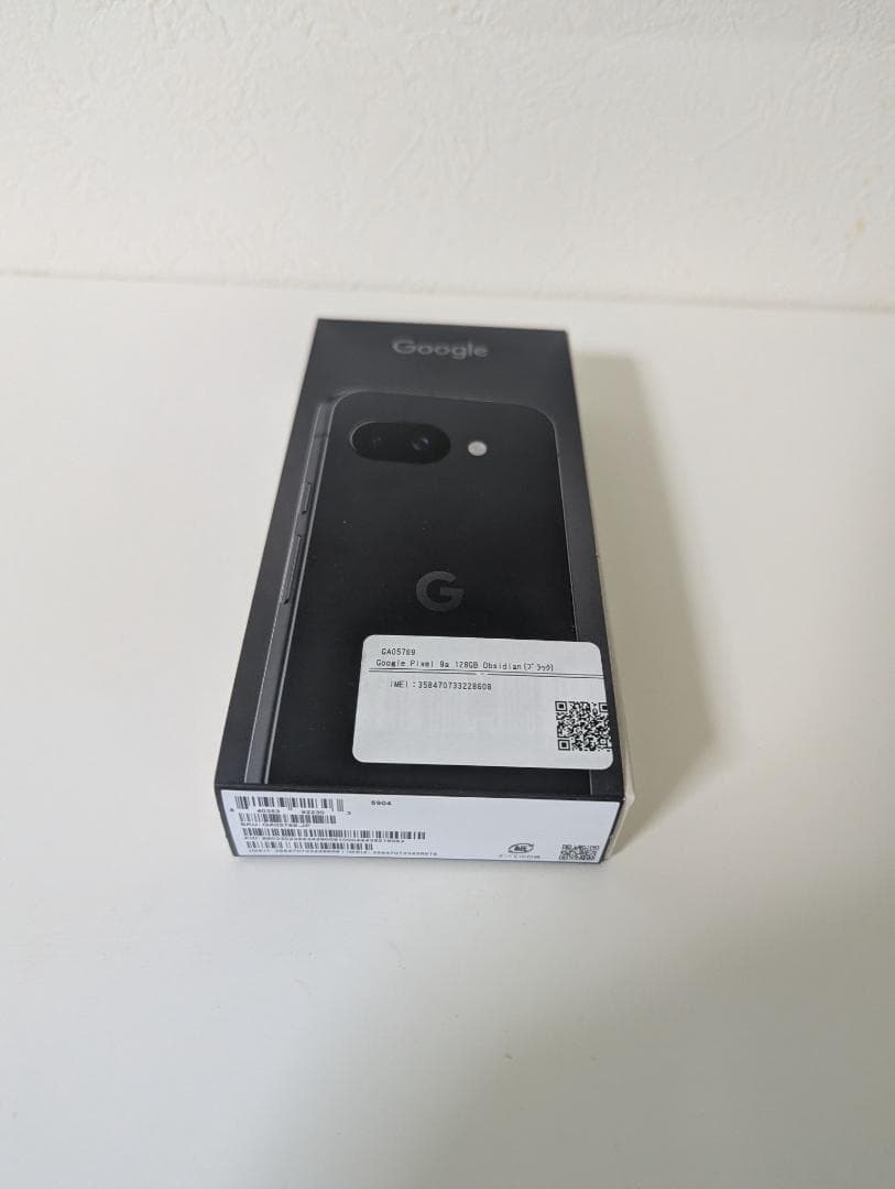 【新品未使用】Google Pixel9a 128GB Obsidian