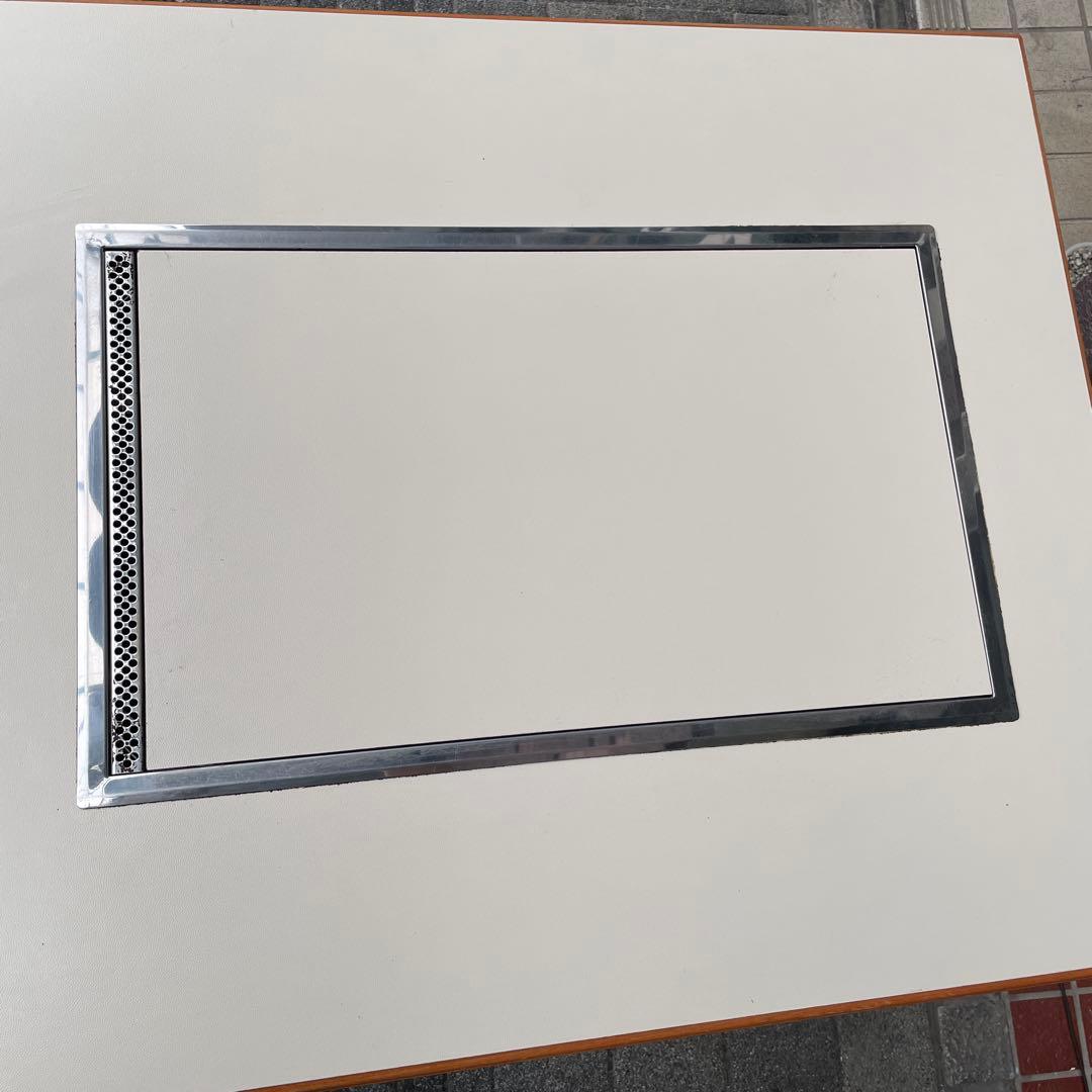 現品限り　ツヤマ　お好み焼きテーブル 鉄板焼きテーブル　鉄板付き