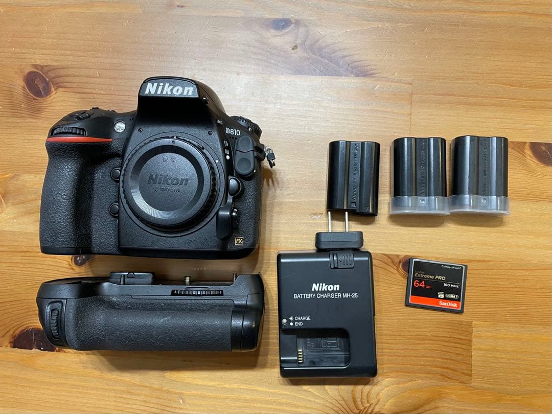 Nikon D810 バッテリーグリップ付