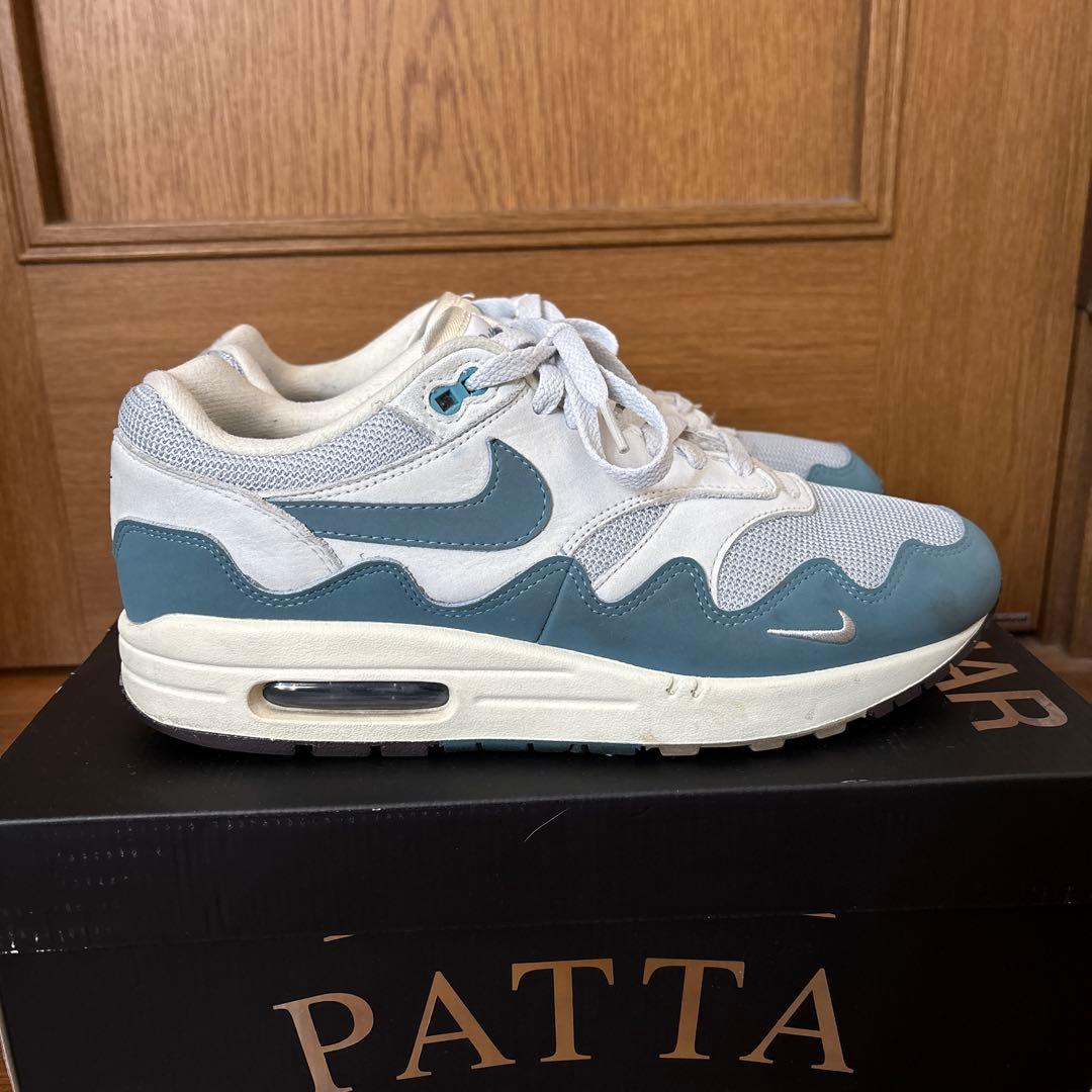 希少 Nike Air Max 1 Patta Noise Aqua27.5cm