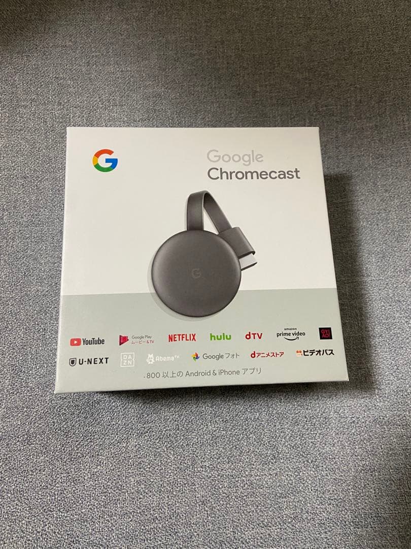 Google Chromecast (GA00439-JP) グレー