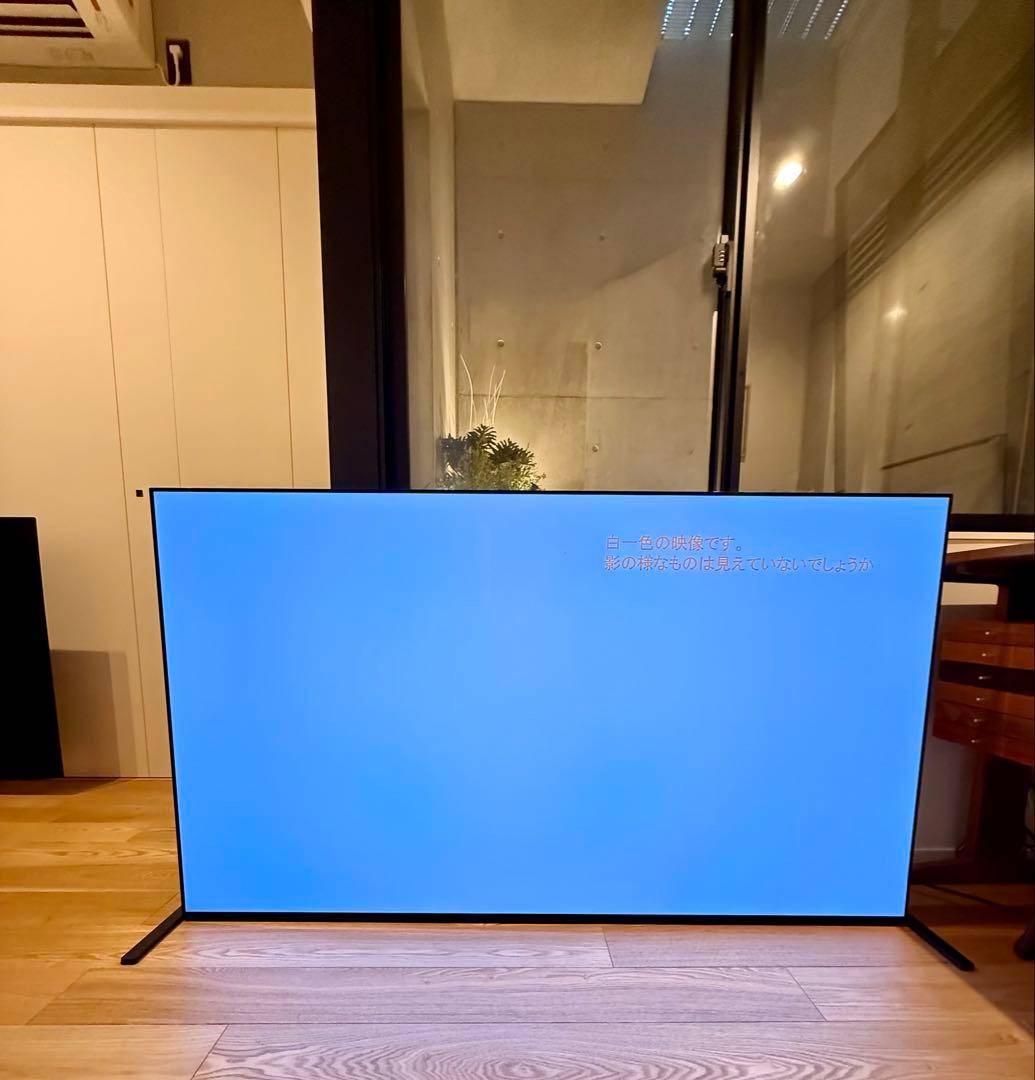 【ブルー】SONY 2021年製 65型 XRJ-65A90J