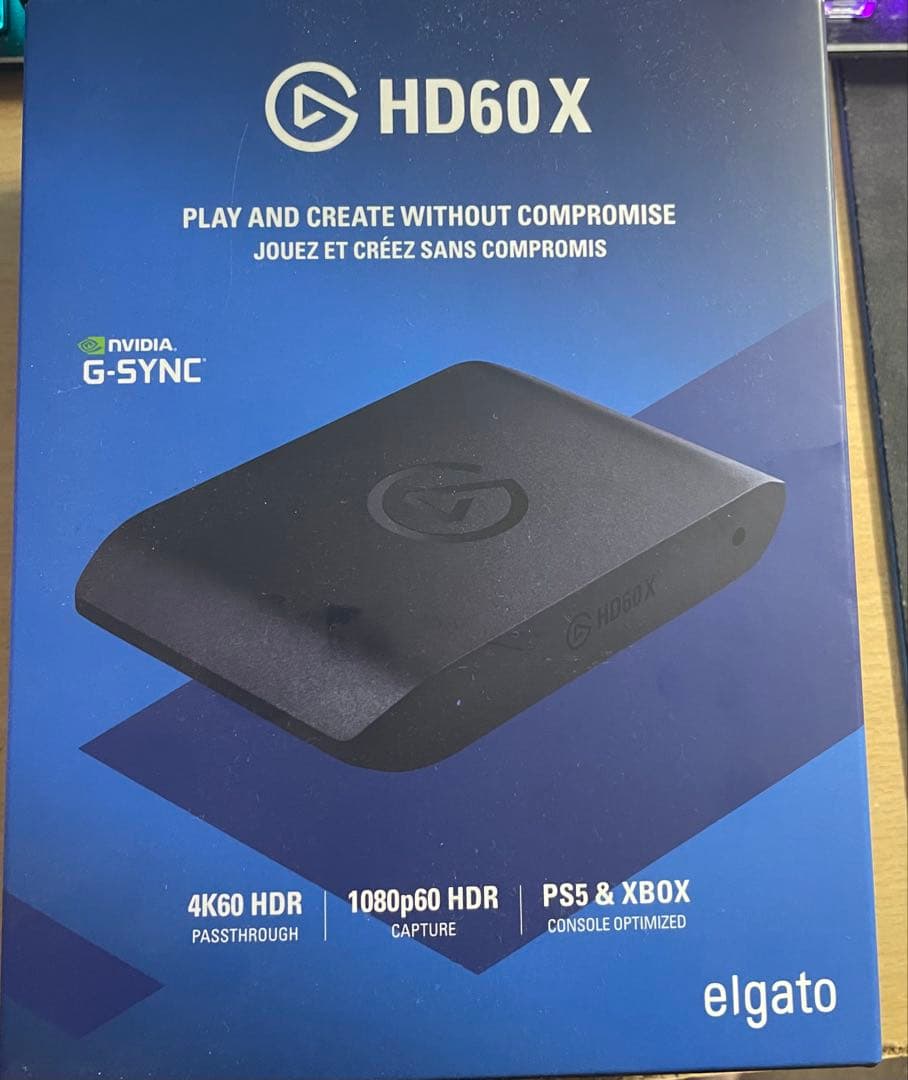 Elgato エルガト Game Capture HD60X キャプチャーボード