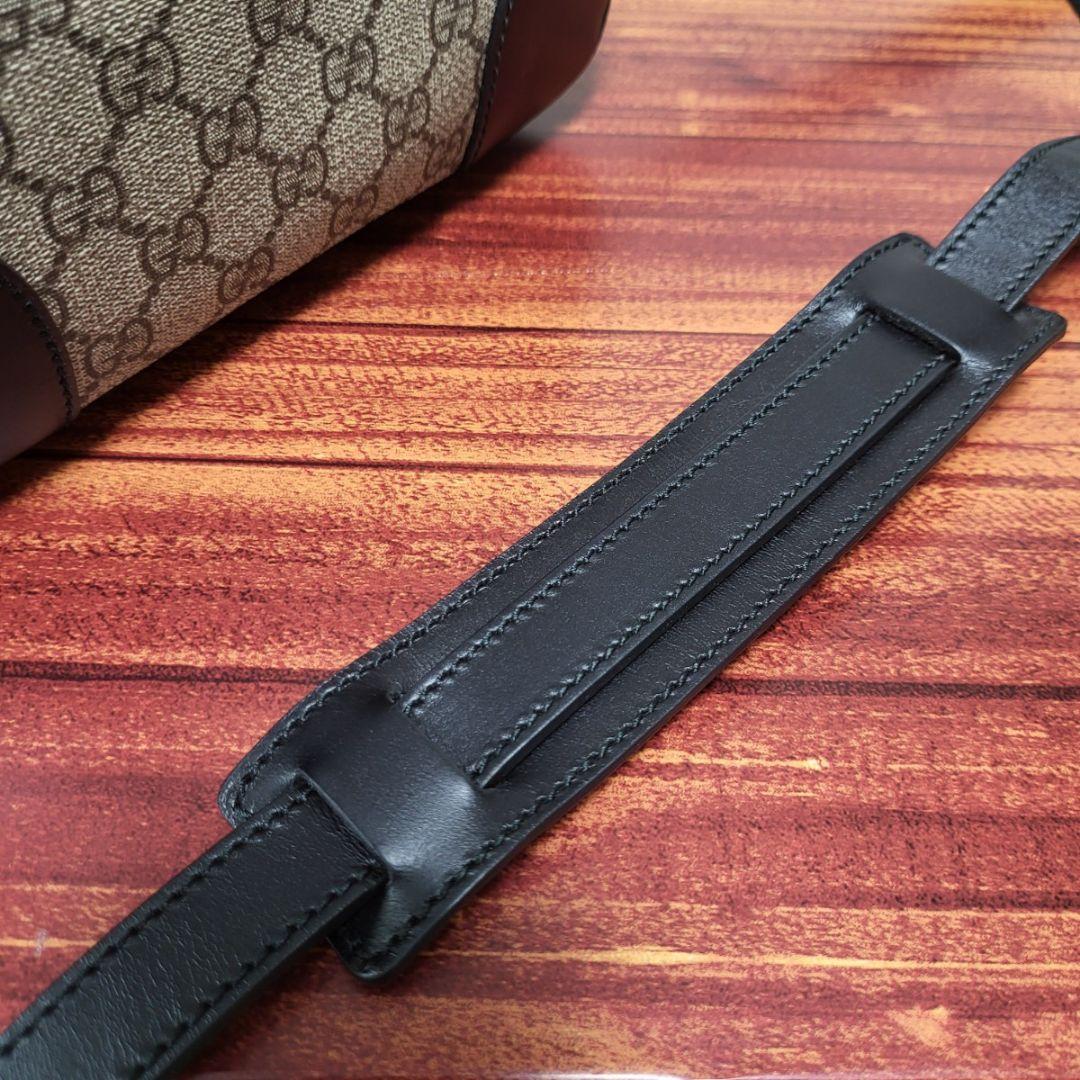 美品 GUCCI グッチ ショルダーバッグ GG柄 シェリーラインbc11yt