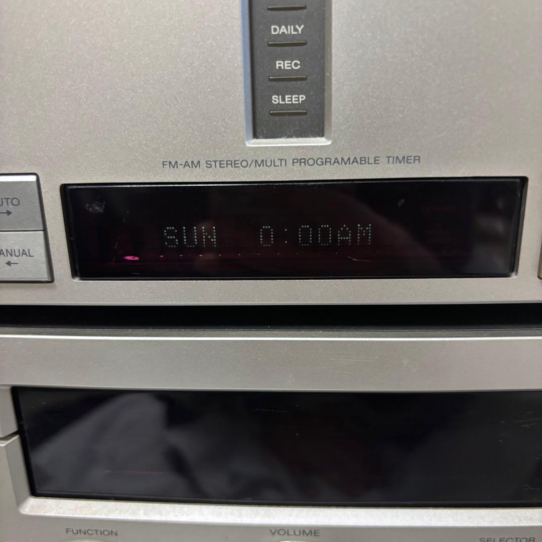 【ジャンク】SONY　DHC-MD919　Pixy システムコンポ①