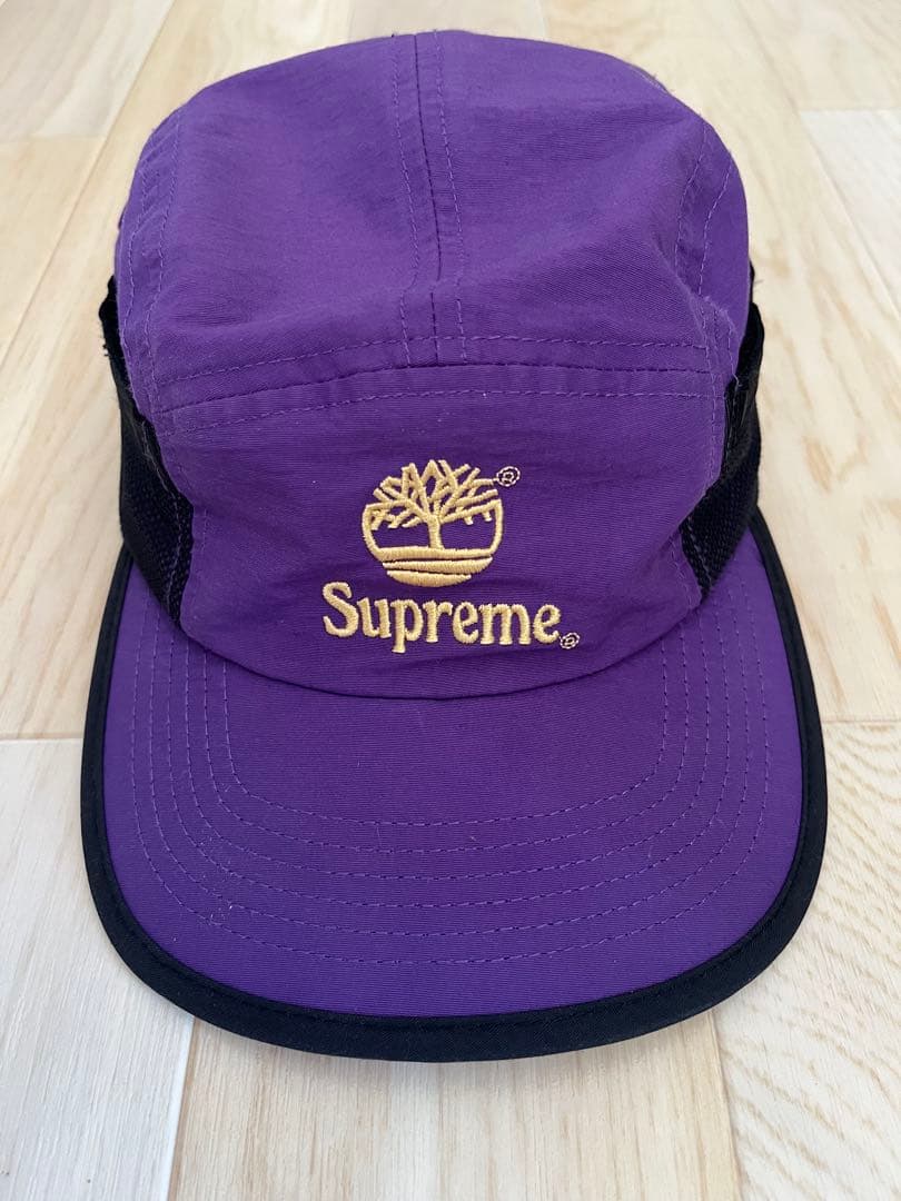 Supreme×Timberlandアノラックセットアップ キャップ パープル