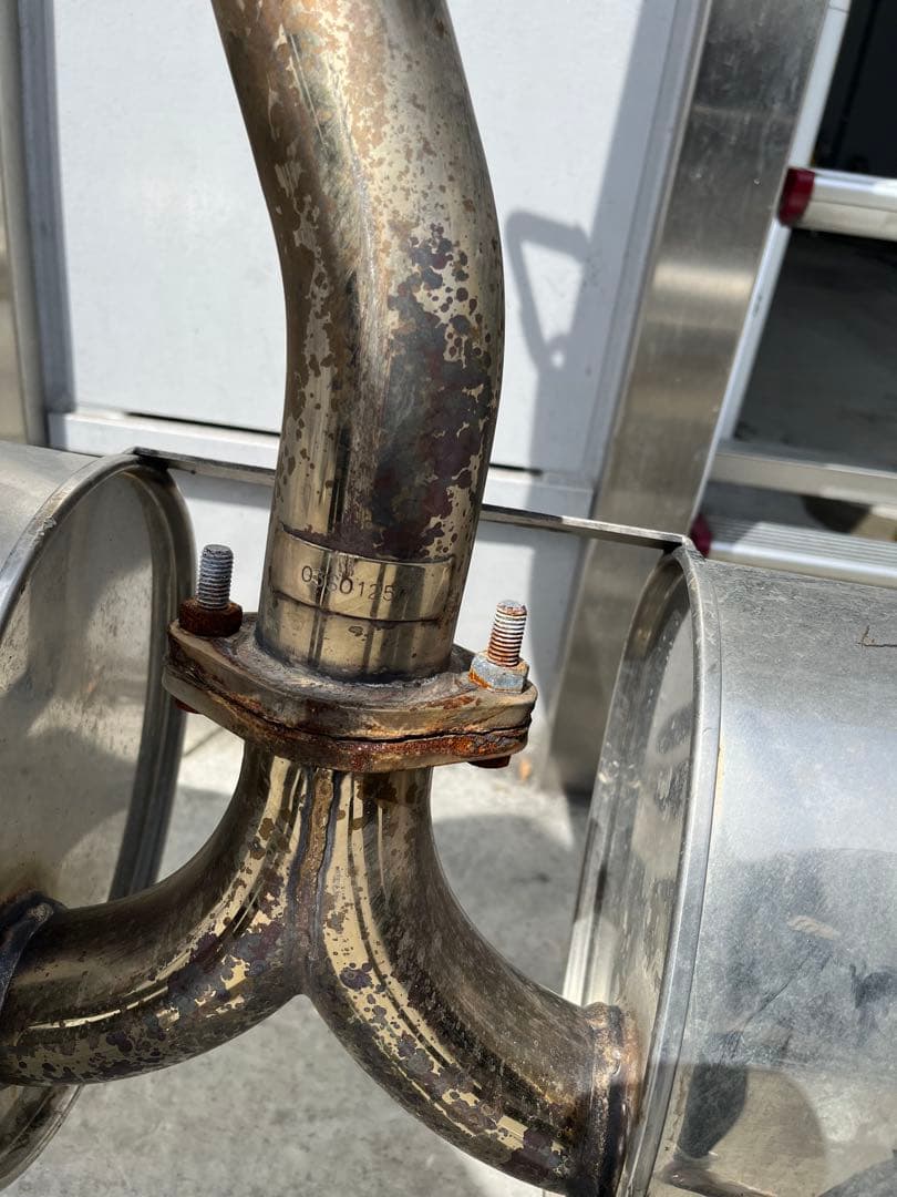 在庫処分 AutoExe RX-8 デュアルマフラー リアピース